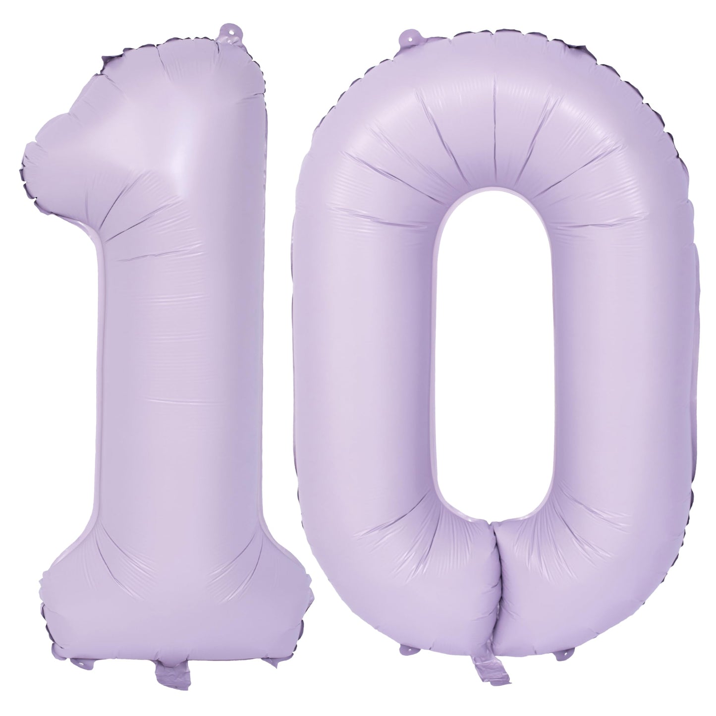 40 In Matte Purple Number Balloons Helium Foil Mylar Balloon Birthday Party Banquet Decoration Digital 10
