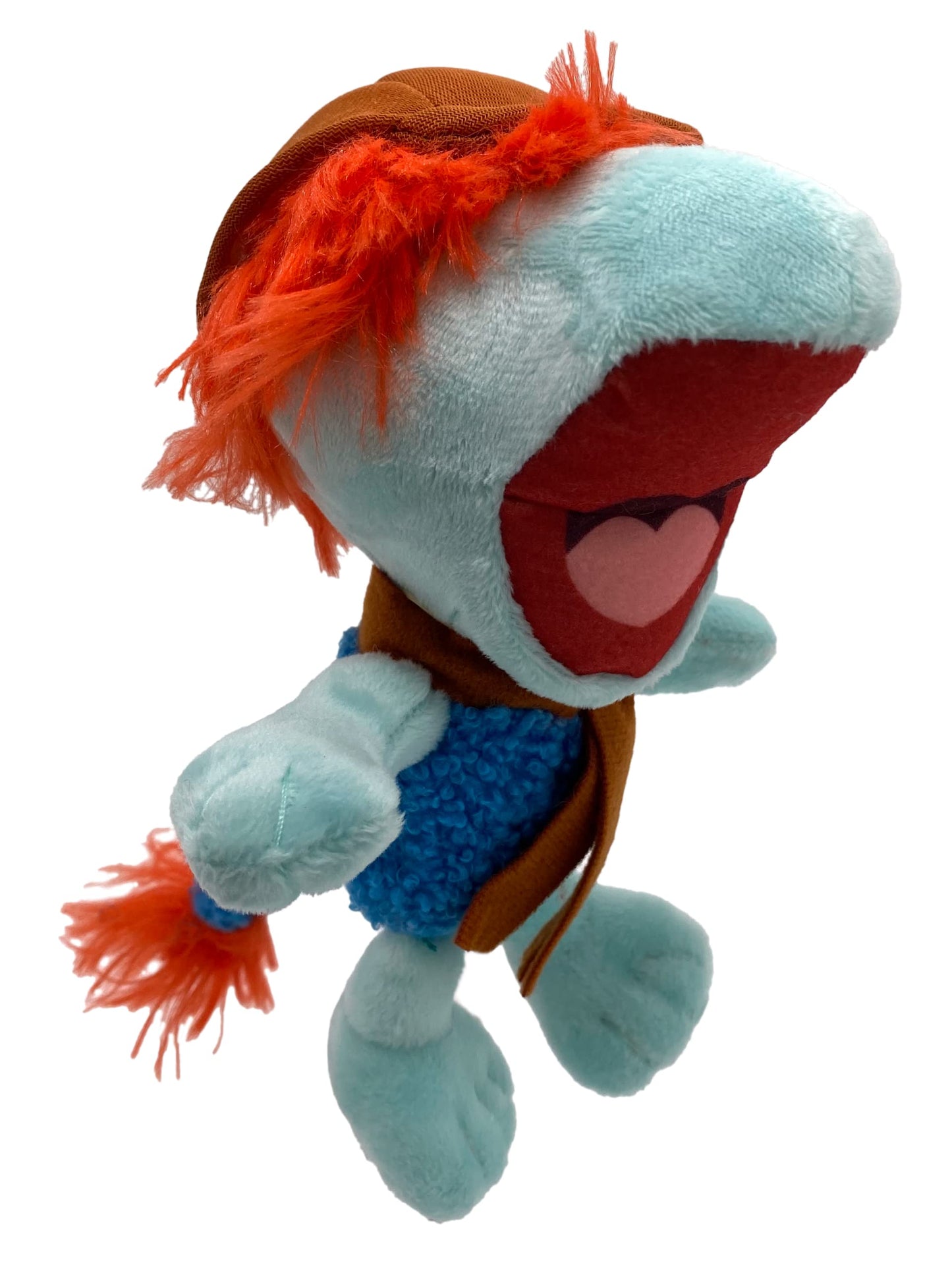 JINX Boober Small Plush Toy, 7.5" Fraggle Rock Figure, Blue, Polyester, Model 12067, for All Ages