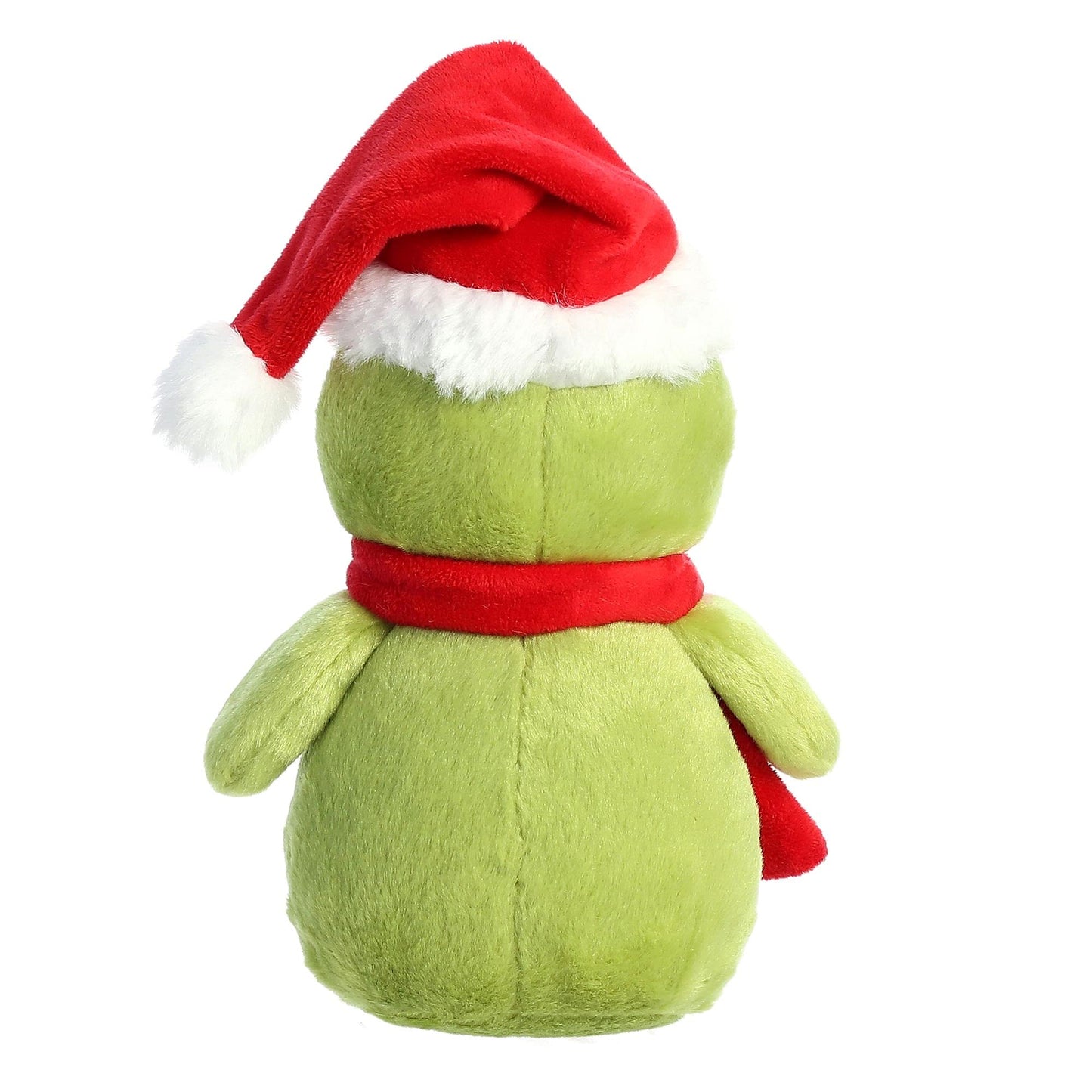Aurora® Whimsical Dr. Seuss™ Grinch Snowman Stuffed Animal - Magical Storytelling - Officially Licensed - Green 8 Inches