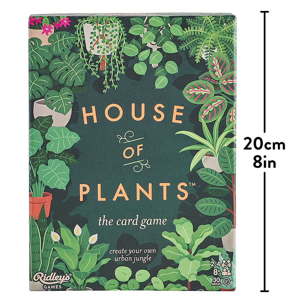 Ridley’S House Of Plants: The Card Game – Unique Game For 2-4 Players, Ages 8+ – Beautifully Illustrated Card Game For Families With Instructions Included – Makes A Great Gift Idea
