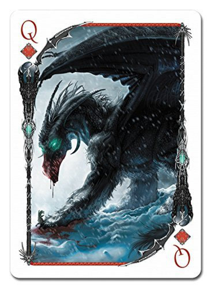 Jarofurel Dragon Tome Playing Cards