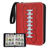 Bebomne Basketball Card Binder Holder 900 Pockets with 50 Removable Sleeves Portable Sports Trading Cards Binder Album Collector Organizer Protectors with Zipper Waterproof
