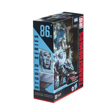 Transformers Studio Series 86-02 Deluxe Kup Action Figure, 4.5-inch, Blue, Plastic - Ages 8 and Up