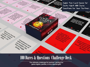 Couples games for Date Night, Card Game for Dating, Super Fun Card Game for Couple, 100 Dares & Questions for Your Partner, Roma