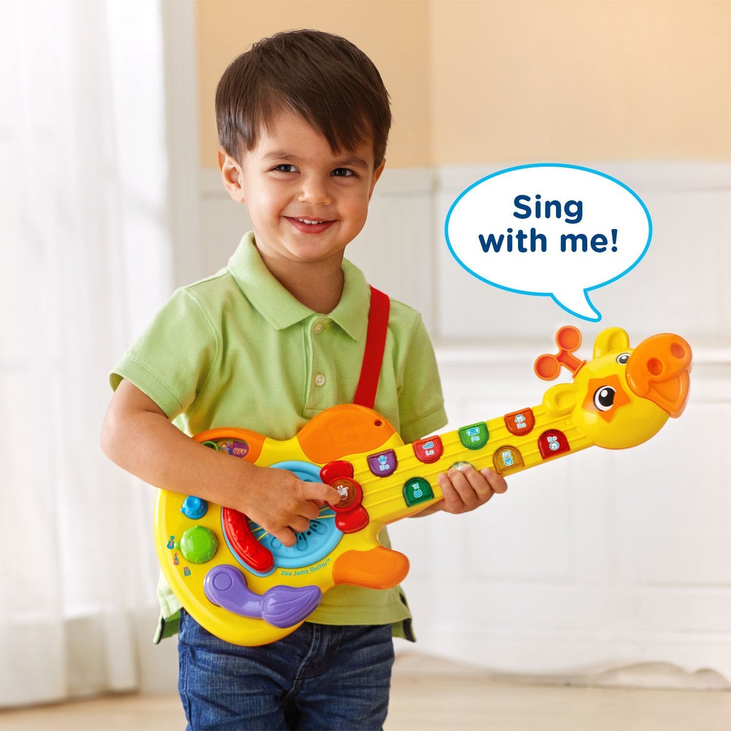 Vtech Zoo Jamz Guitar (Frustration Free Packaging)