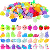 Sosation 200 Pcs Kawaii Toys Dinosaur Unicorn Sea Animals Fruit Stress Toy Birthday Party Favors Stuffers Goodie Bags Stress Toy