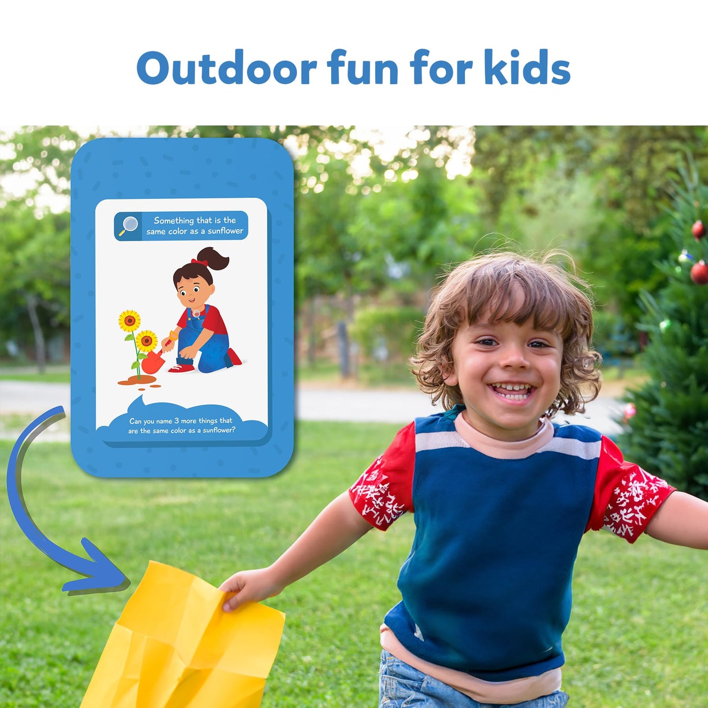 Skillmatics Card Game - Found It Outdoor, Scavenger Hunt For Kids, Boys, Girls, & Families Who Love Board Games Educational Toys, Gifts Ages 4, 5, 6, 7