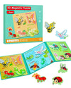 Magnetic Puzzles For Toddlers 1-3, Travel Puzzles For Kids Ages 2-4, Animal Activities Toy Wooden Jigsaw Puzzles Book For Boys &