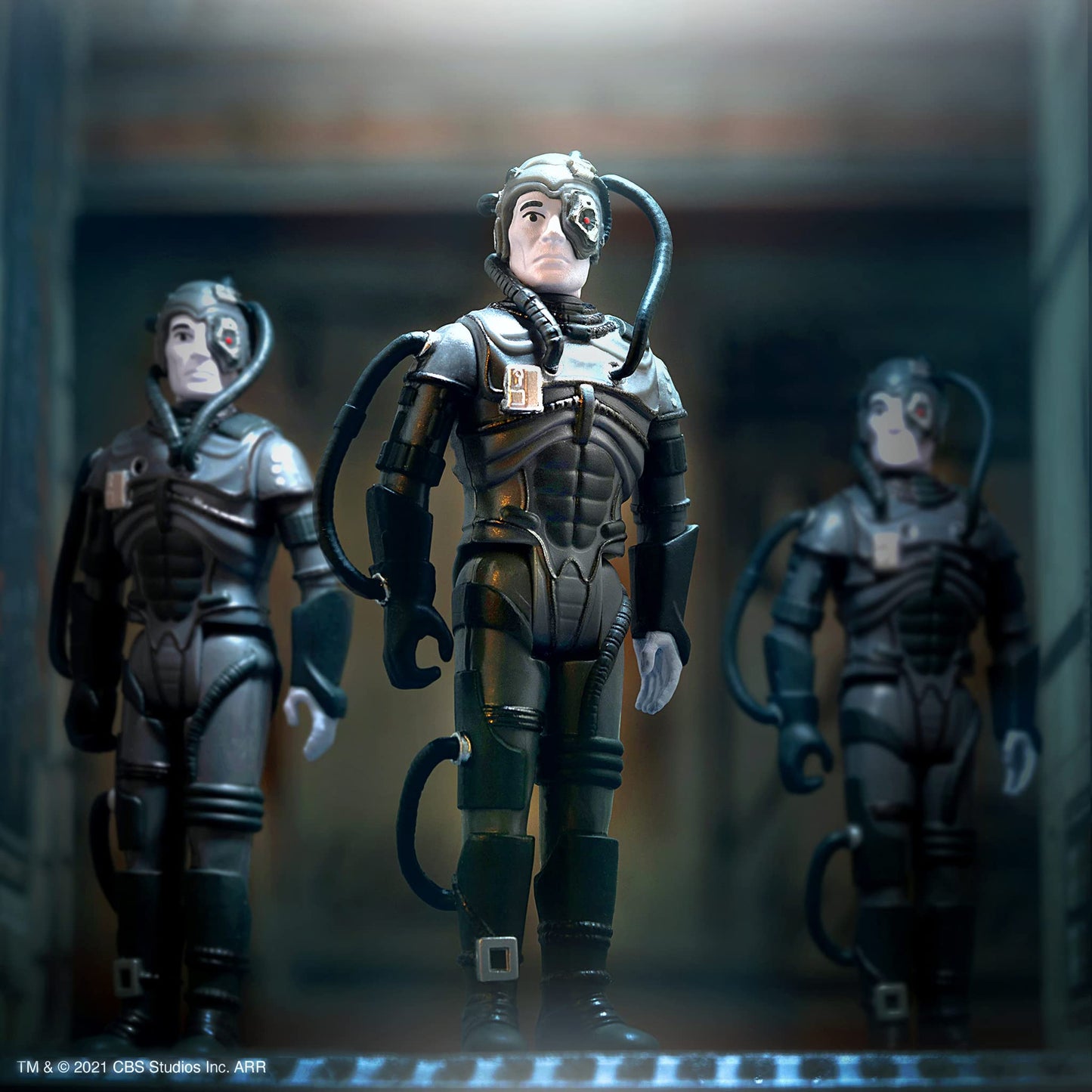 Super7 Star Trek: The Next Generation Borg - 3.75' Star Trek Action Figure Classic Tv Show Collectibles And Retro Toys