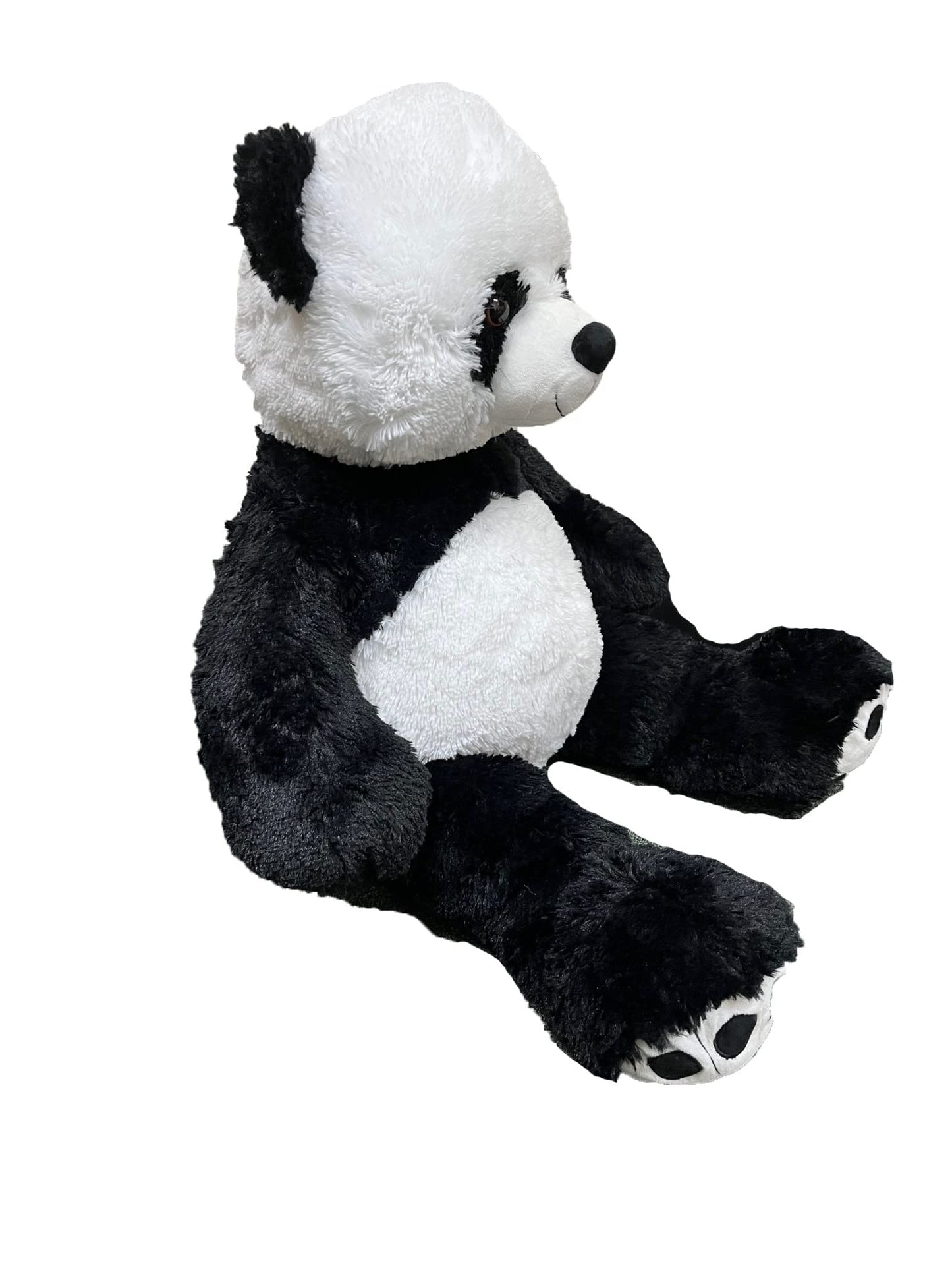Anico 36' Tall (3 Feet) Plush Panda Bear With Embroidered Paws And Smiling Face