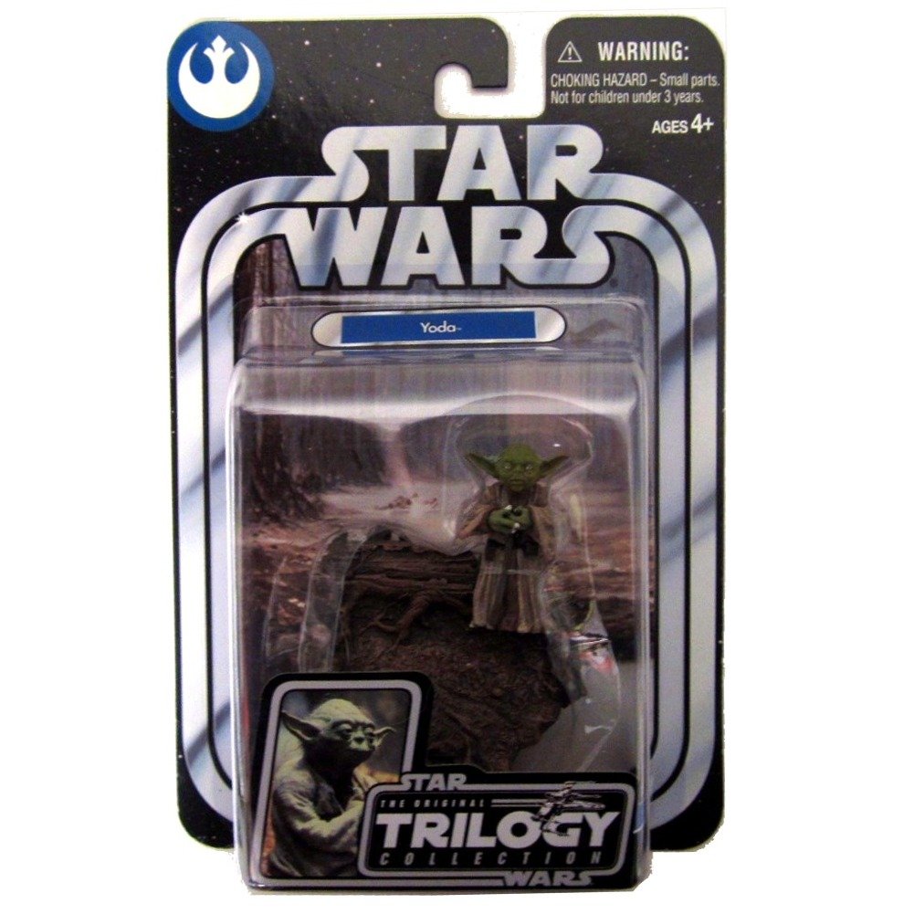 STAR WARS Yoda Figure - Original Trilogy Collection, Medium Size, Green Cotton, Model #1003024