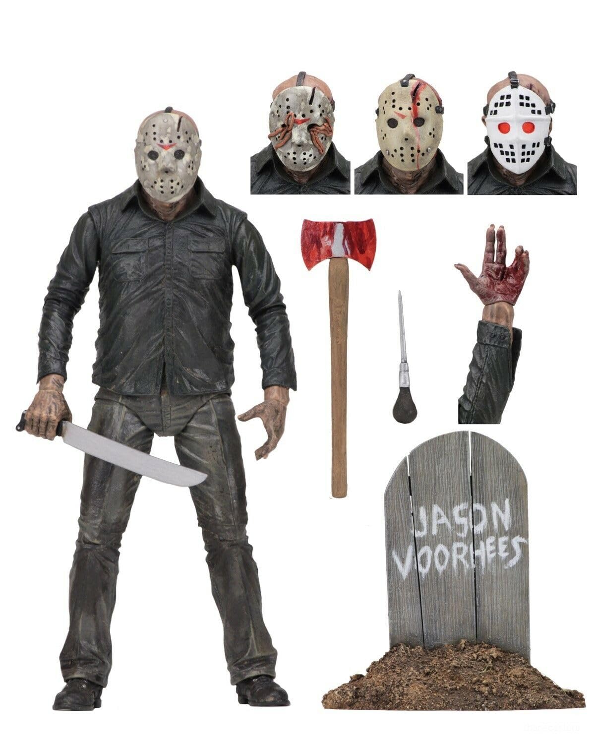 Neca - Friday The 13Th - 7' Scale Action Figure - Ultimate Part 5 Jason