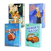 Card Games Old Maid, Go Fish, Slap Jack And Memory Classic Games - 4 Decks In 1 Pack, Fun Card Games For Kids Toddlers, Fun Kids