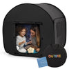 Outree Sensory Tent 47 * 47 * 47 In,Black Print, Sensory Tent For Kids With Autism,Pop Up Play Tent