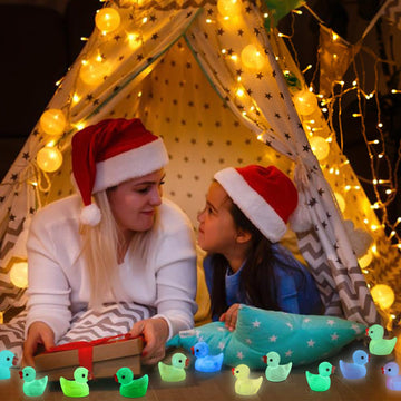 Arcimatto 240 Pack Mini Ducks Tiny Resin Duck Bulk Decor Duck Figures for Miniature Dollhouse Decor Garden Aquarium Potted Ornament DIY Charm Crafts Hide and Seek Prank Party Favor Toys Gag Gifts