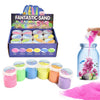12 Pack Magic Sand, 4lbs - Atlantis Sand, Fantastic Sand Never Gets Wet Magic Sand - Amazing Hydrophobic Space Sand,Colored Play