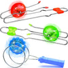 Jishi 3Pcs Light Up Magnetic Gyro Wheel Toys For Kids, Stocking Stuffers For Kids Adults Christmas Glow Party Favors Nostalgia G