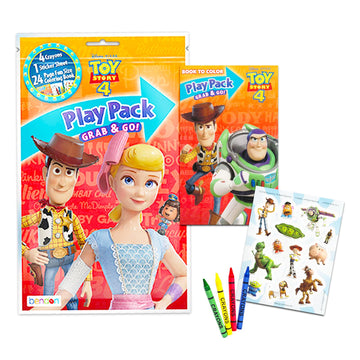 Disney Pixar Toy Story Party Favors - Bundle with 15 Toy Story Activity Play Packs with Coloring Book, Stickers, and More (Disne