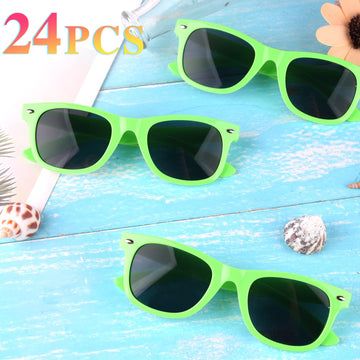 Miahart 24 Pack Kids Sunglasses Party Glasses Bulk Goody Bag Fillers For Boys And Girls Birthday Party Summer Party Supplies, Gr