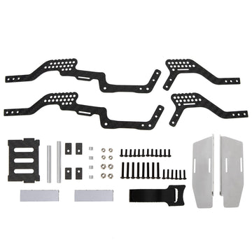 MEUS RACING TRX4M LCG Chassis Carbon Fiber Frame for TRX4M Defender/Bronco 1/18 RC Crawler Car Upgrades Parts