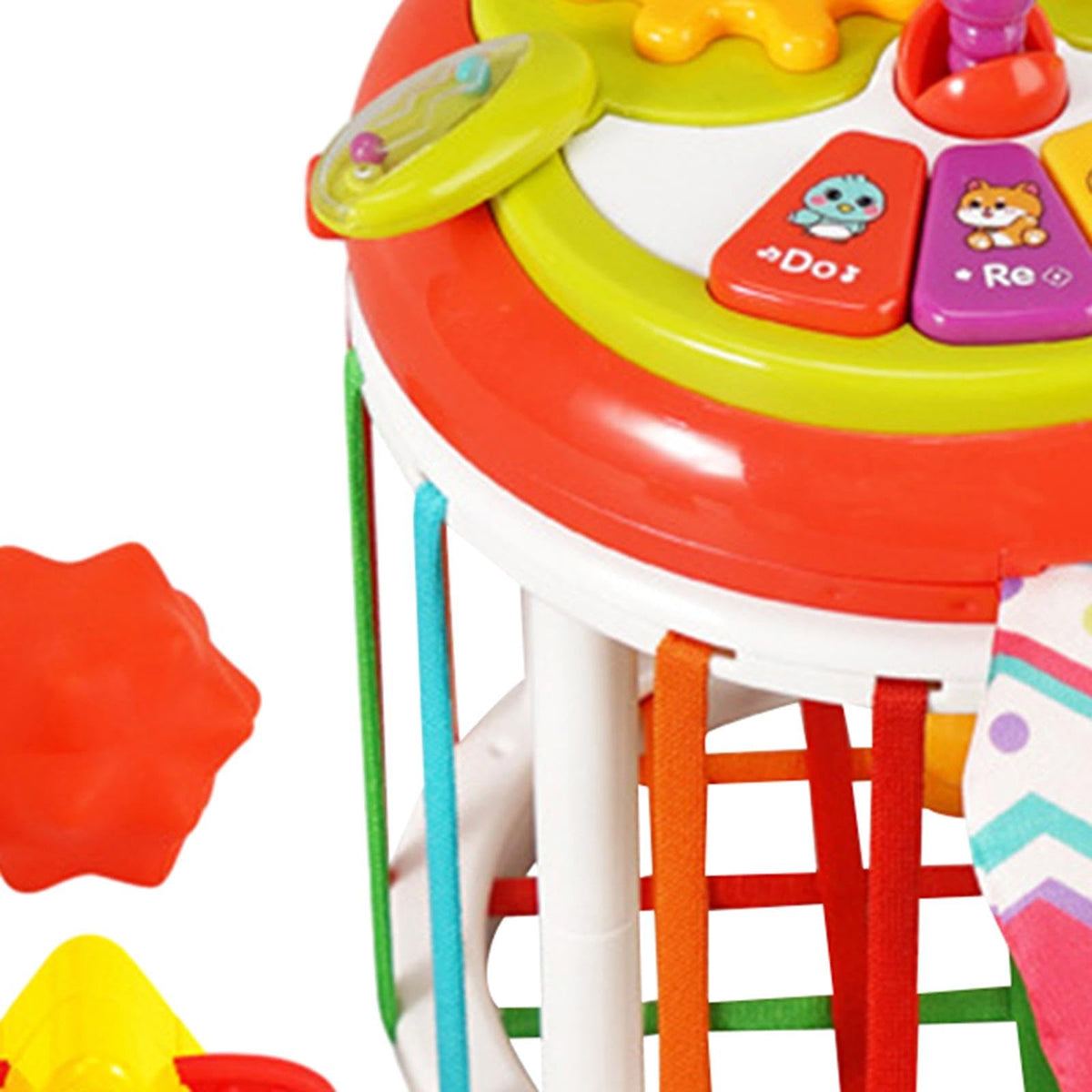 Fashion My Day Activity Cube Shape Sorting Toy Baby Shape Sorter for Children Holiday Gifts Owl
