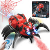Remote Control Spider Toy, Robot Spider With 2.4 Ghz Remote Controller, Rc Spider Stunt Robot With Spray/Lights/Music, Realistic