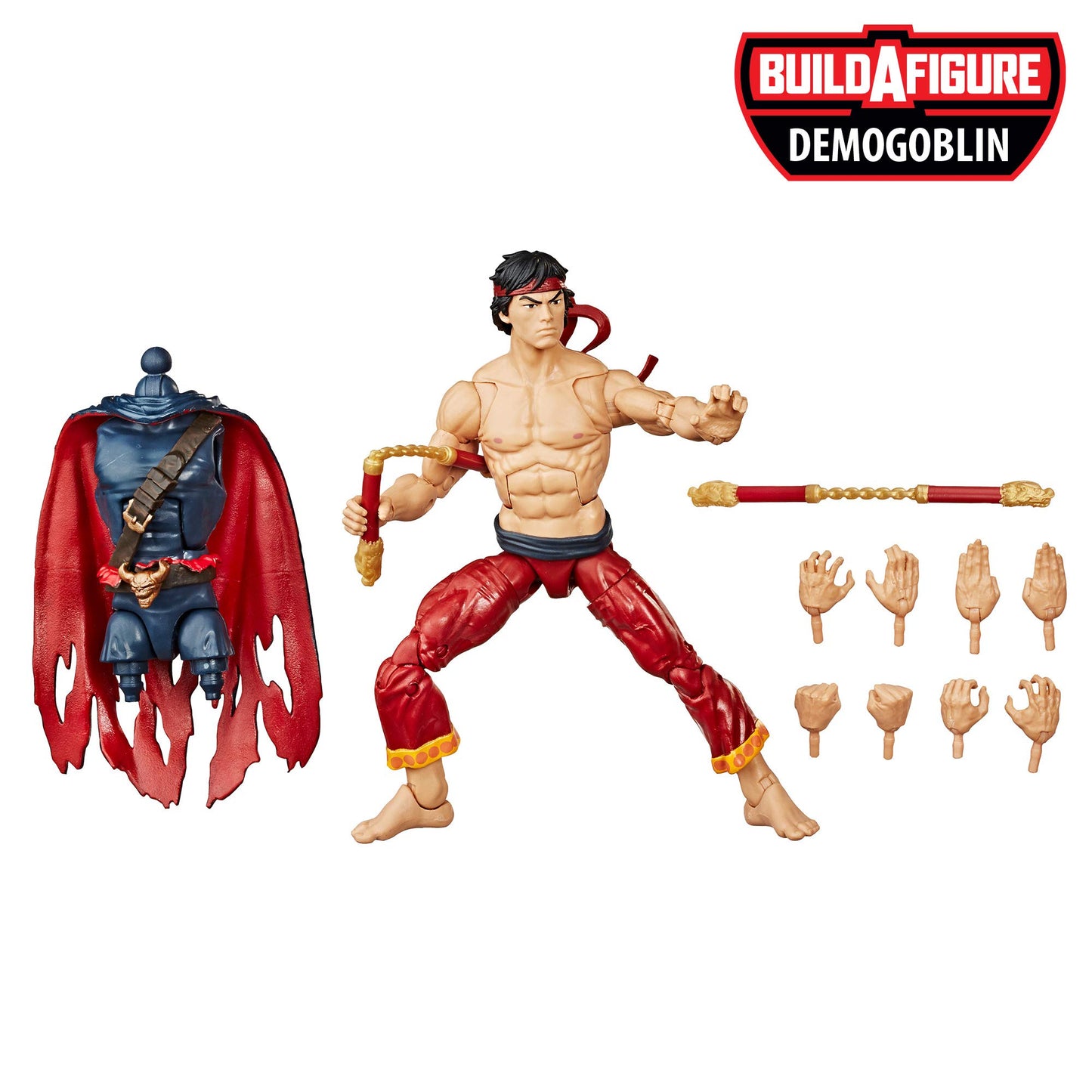 Spider-Man Hasbro Marvel Legends Series 6' Collectible Action Figure Shang Chi Toy, With Build-A-Figurepiece & Accessories