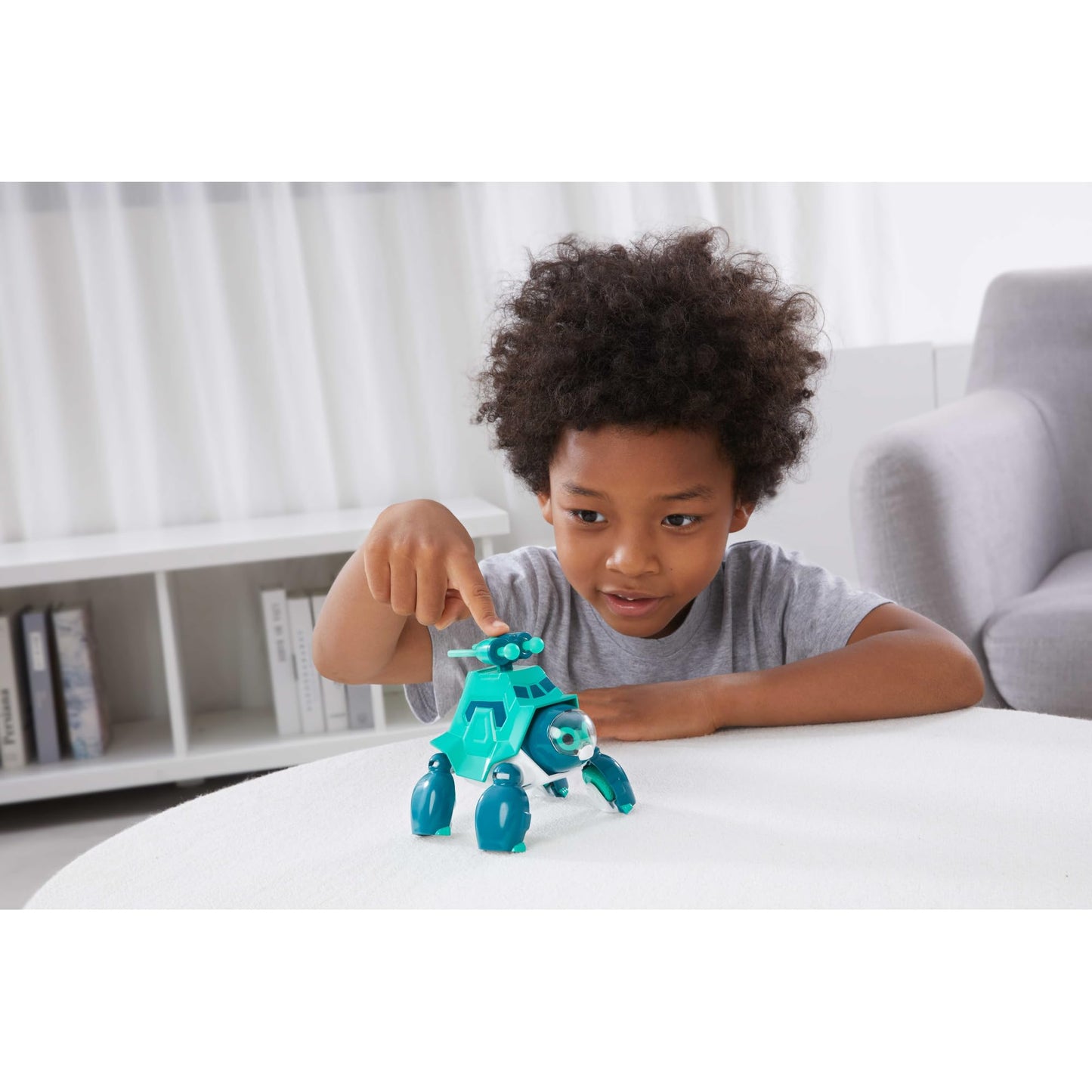 Alpha Group Petronix Defenders Max Mode Pet Shell-E, Little Green Turtle Figures, With Moveable Joints Kids Toys For Boys And Gi