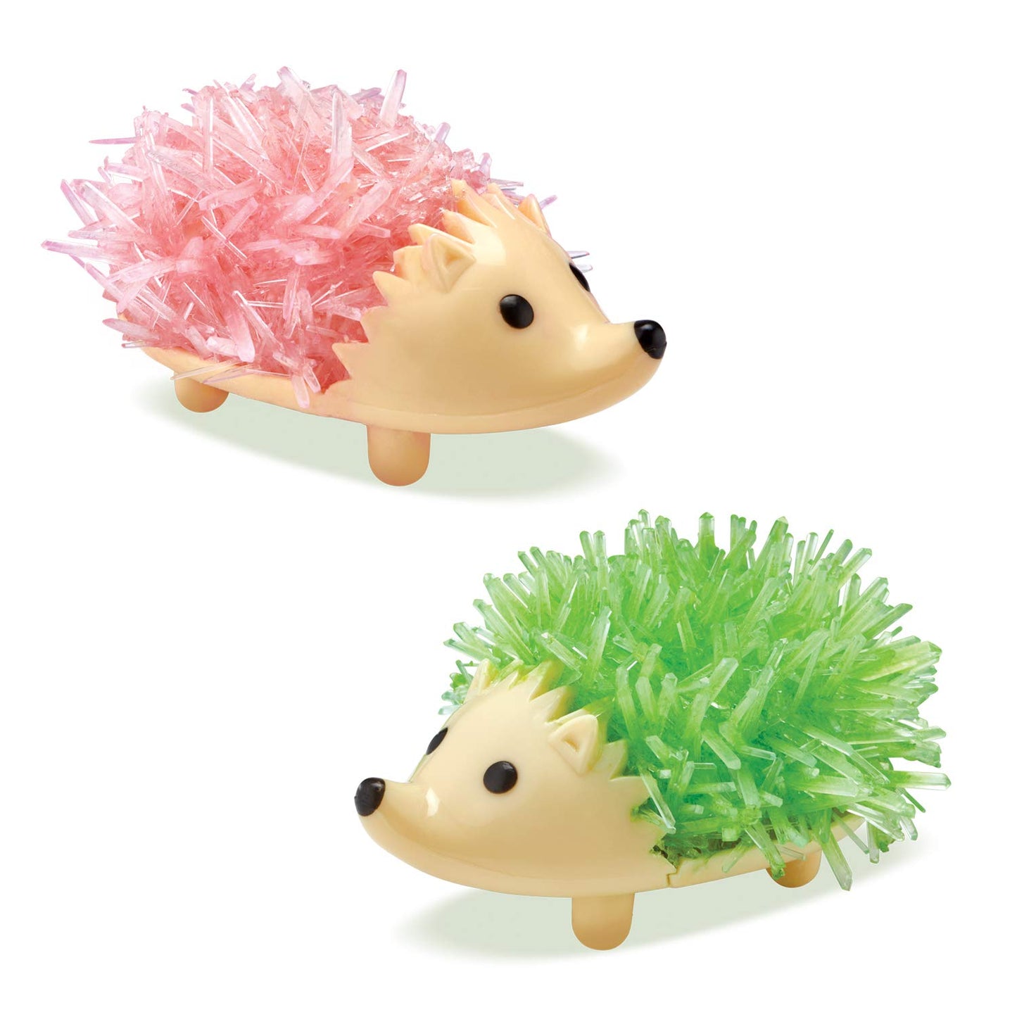 Mindware Crystal Growing Kits: Hedgehogs Bright Colors Set Of 2 – Cute Diy Crystal Growing Kits For Kids & Teens – Funky Mini Science Experiment In An 9Pc Kit – Crystals Grow In 24 Hours
