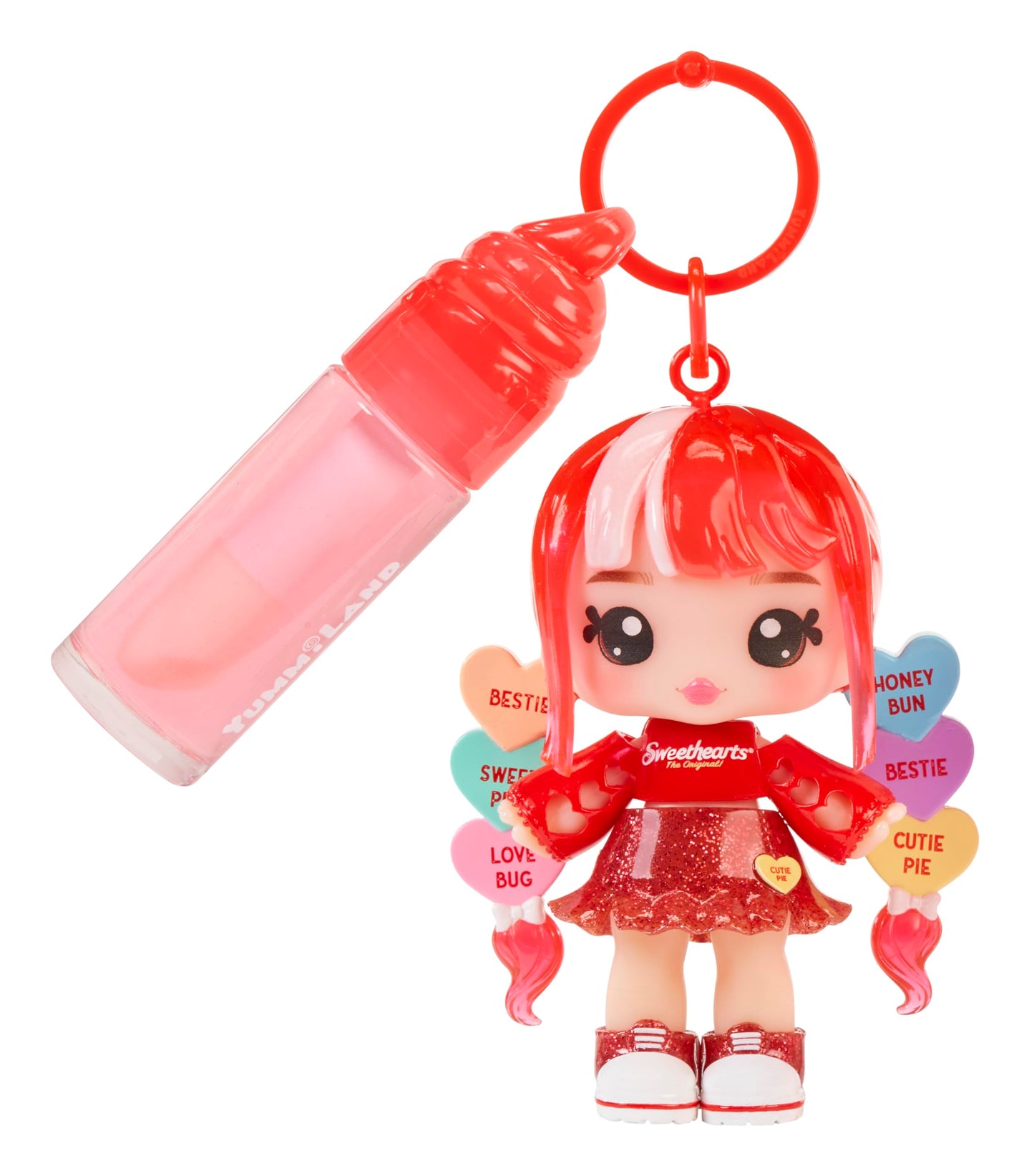 Yummiland X Sweethearts Collection Ruby Hearts Lip Gloss Dolls