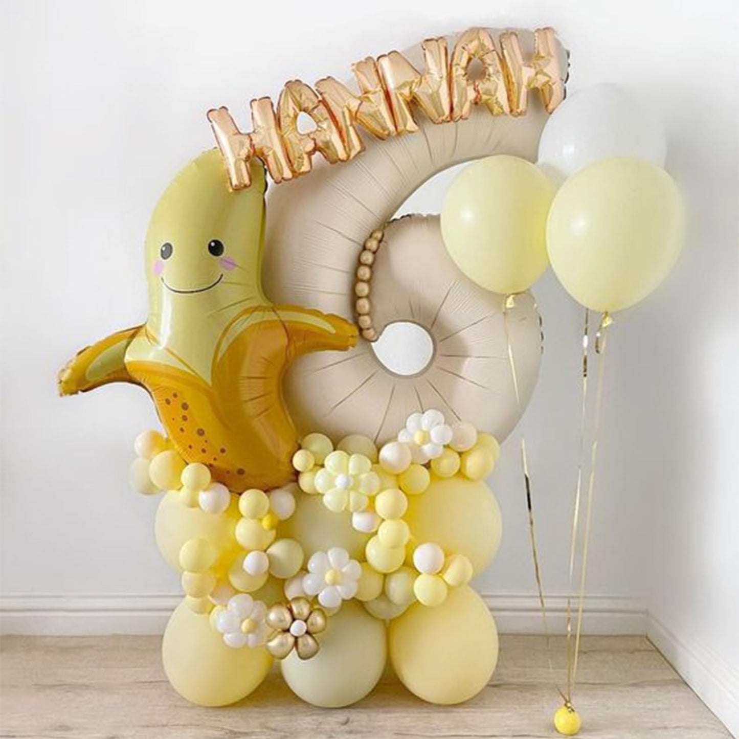 Wpensky 40 Inch White Foil Number 6 Balloon - Large Helium Birthday Decorations for Boys & Girls, 6th Anniversary Party Supplies