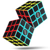 Cfmour 2 Pack Speed Cube 3X3 Set, Fast Magic Cube For Kids, Smooth Carbon Fiber Cubes, Puzzle Toys