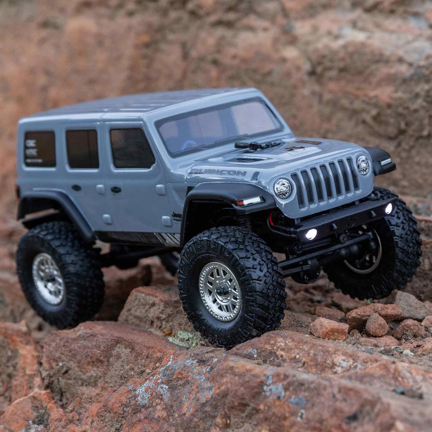 Axial RC Truck SCX24 2019 Jeep Wrangler JLU CRC, Gray: 1/24 4WD RTR (Battery and Charger Included), AXI00002V3T3
