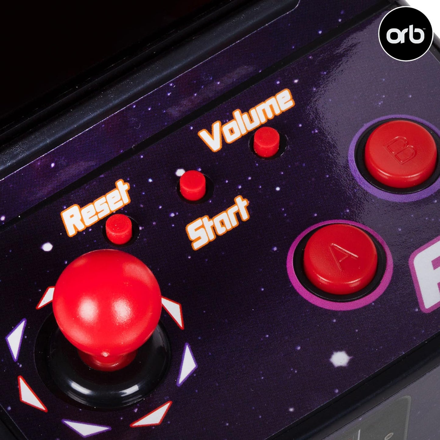 Thumbs Up Mini Arcade Machine, 240 In-Built Games, 8-Bit Retro Arcade Games, 2.5 Full Colour Screen, 8-Way Joystick, 2 Button