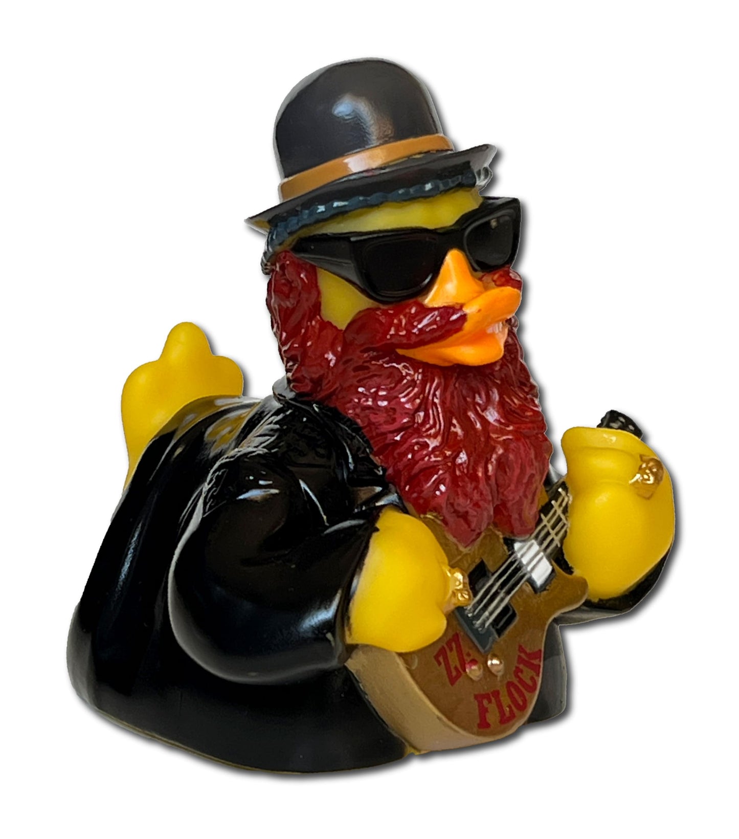 Celebriducks - Zz Flock- Floating Rubber Ducks - Collectible Bath Toy Gift For Kids & Adults Of All Ages