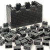 Zhx Masonry Profile Bricks Bulk Brown Color Diy Building Block Toy For Wall Parts And Pieces Compatible For Major Brand 1X2 Bric