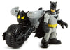 Fisher-Price Fwk36 Imaginext Dc Super Friends Batman& Batpod Figure, Multicolor