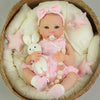 Ksbd Lifelike Reborn Baby Dolls - 20 Inch Cute Realistic Silicone Baby Girl Doll