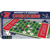 Masterpieces Family Game - NCAA Ole Miss Rebels Checkers - Officially Licensed Board Game for Kids & Adults