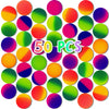 Whkvnng 50Pcs 32Mm Bouncy Balls For Kids,Rubber High Bouncy Balls,Bright Assorted Multicolor Bouncing Balls For Boys Girls,Kids