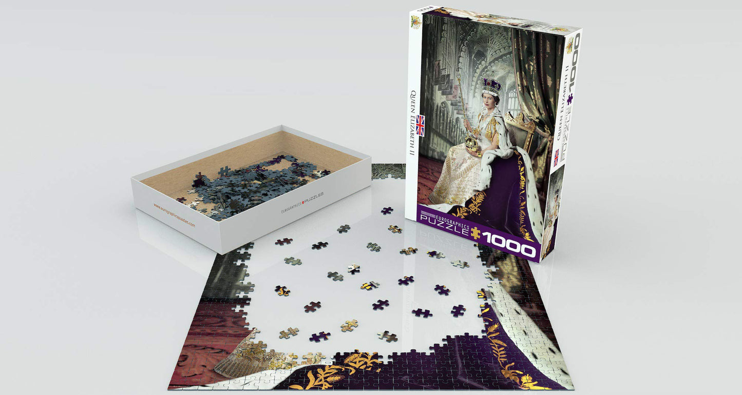 Eurographics 6000-0919 Queen Elizabeth Ii 1000-Piece Puzzle