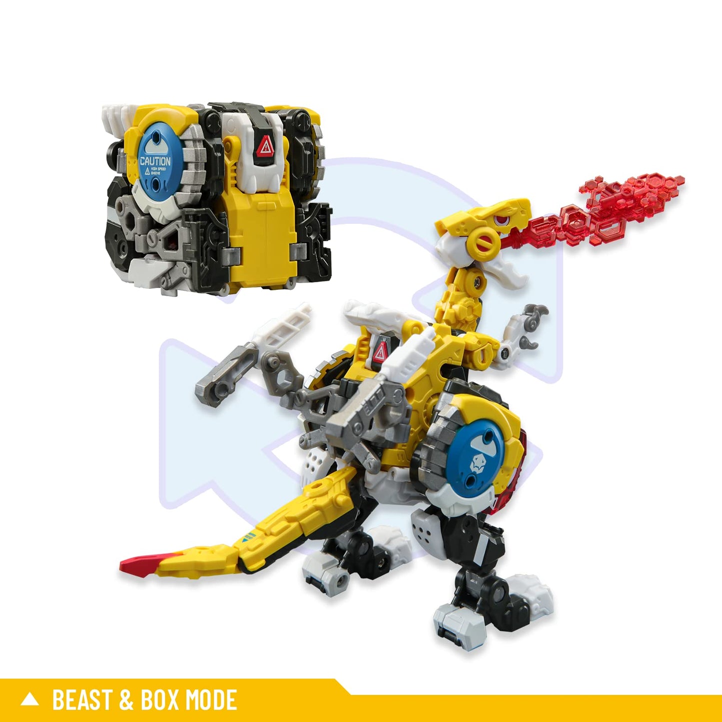 52Toys Beastbox Mega Dio Dinosaur Deformation Toys Action Figure, Dinosaur Toys All In One Design Deforms In Dinosaur Mecha And