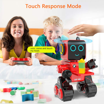 Zechuan Robot Toy For Kids, Remote Control Intelligent Programming Rc Robot, Suitable For Music, Dancing, Talk, Play As A Gift F