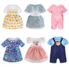 Alive Girl Doll Clothes - 12 Inch Doll Clothes, 6 Different Dress Set Includes 4 Baby Doll Dress & 2 Dolls Jumpsuit, Princess Co