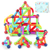 Beboan 114Pcs Magnetic Sticks And Balls Building Blocks Stem Toy For Kids Toddlers Ages 3-5/4-8 Boys & Girls, Learning Education