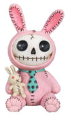 SUMMIT COLLECTION Furrybones Pink Bun Bun Skeleton Doll, Synthetic Resin, Model SS-Y-7598, Pink Bunny Costume