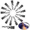 AllinRC 50PCS RC Clips RC Body Clips with Pull Tabs for All 1/16 1/18 Traxxas Axial Redcat Tamiya Team Associated RC Car Shell (
