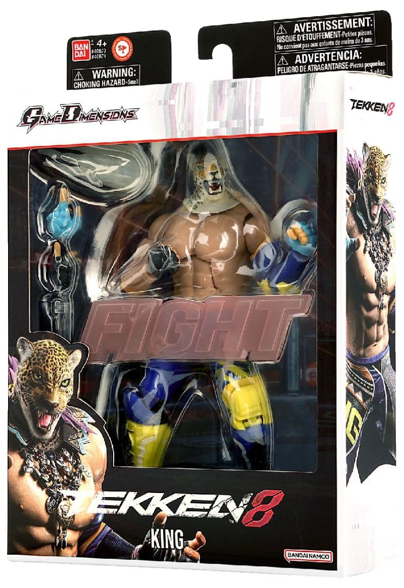 Game Dimensions - Tekken - King Action Figure
