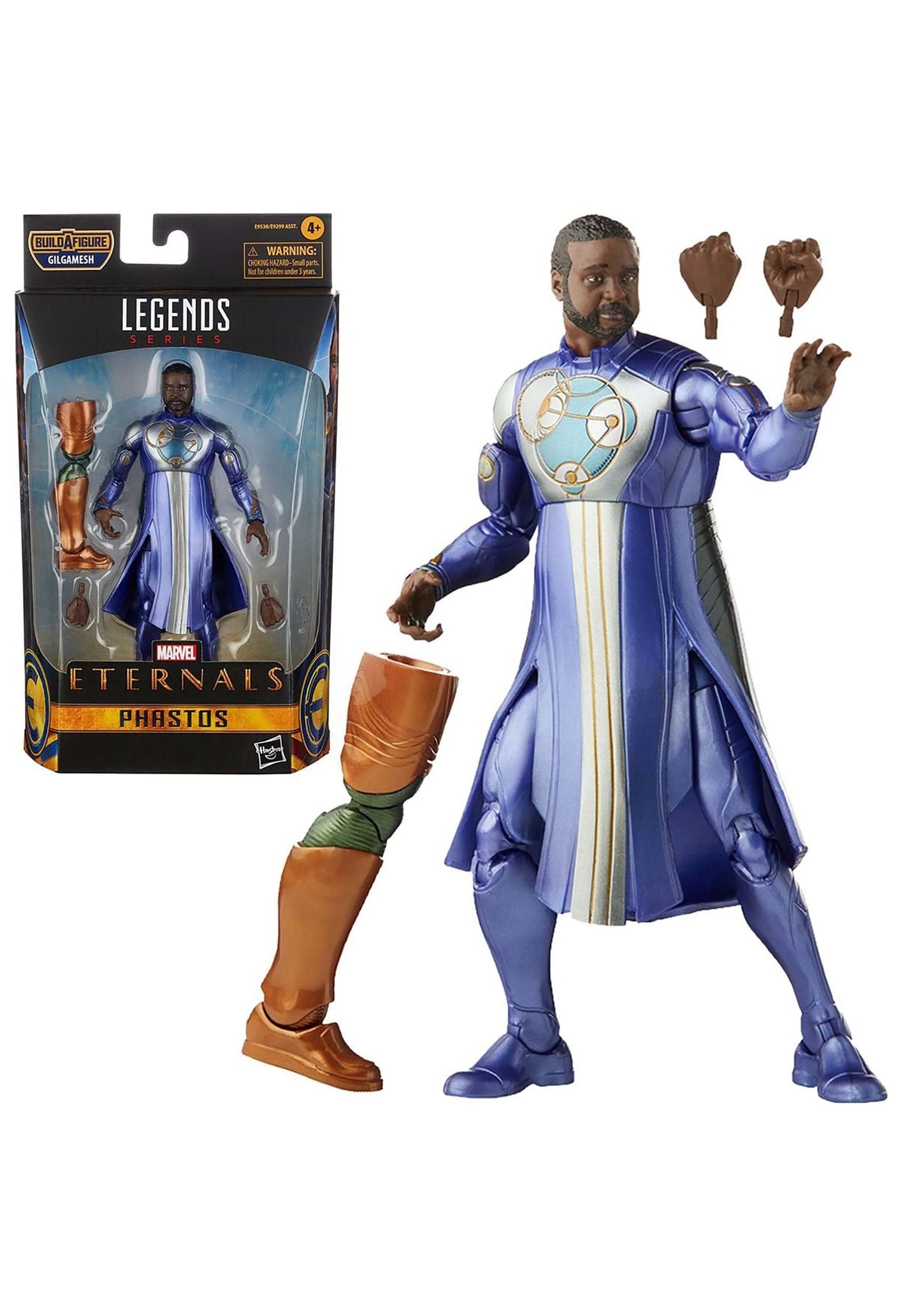 Marvel Legends Series The Eternals 6-Inch Action Figure Toy Phastos, Movie-Inspired Design, Includes 2 Accessories, Ages 4 And Up