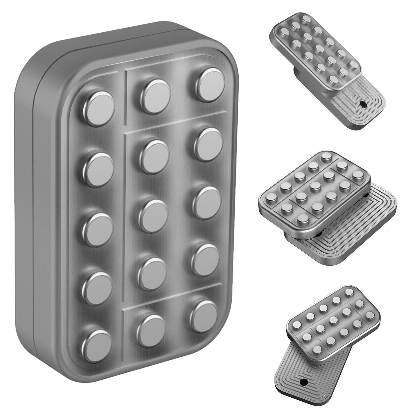 Fidget Toys Adults Metal Fidget Slider Magnetic EDC Haptic Fidget Toys for Adults -Like New